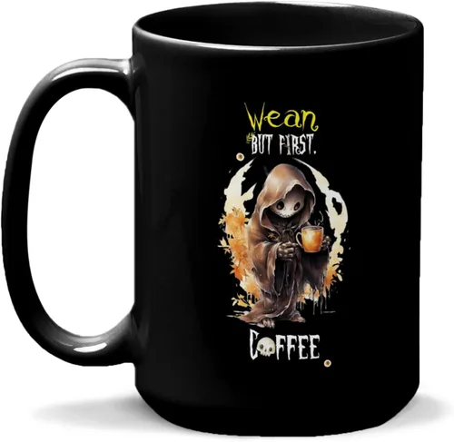 Vista 14 de Taza de café personalizada de Halloween 2023, taza de café de calavera floral, taza de Halloween personalizada con nombre, taza de cerámica floral