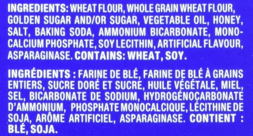 Vista 3 de Honey Maid Graham Wafers, 14.11 oz/14.1 onzas, (importado de Canadá)