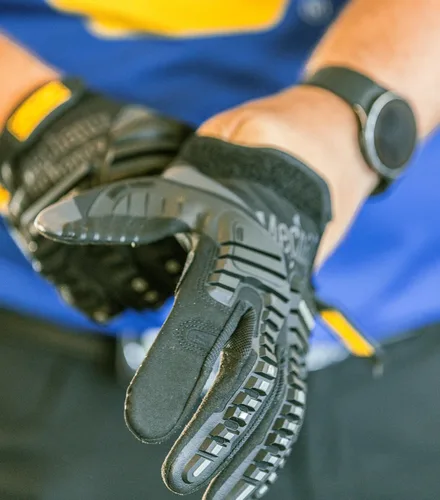 Vista 6 de Mechanix Wear: M-Pact - Guantes de trabajo (talla chica).