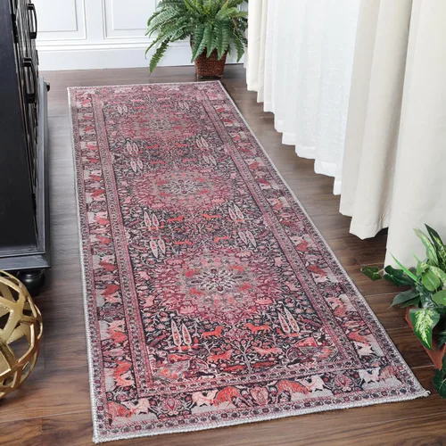 Vista 30 de Superior Alfombra de pasillo para interiores, respaldo de algodón, niños, mascotas, entrada, sala de estar, cocina, dormitorio, pasillo, cubierta