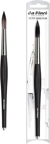 Vista 6 de Da Vinci Watercolor Serie 5830 CosmoTop Mix B Pincel para pintar, Mezcla sintética/natural para lavado plano, Tamaño 10