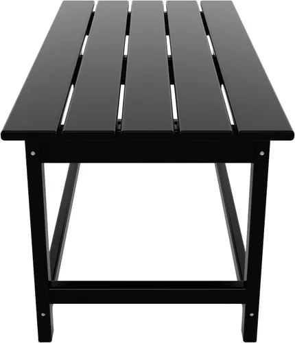 Vista 4 de WO Home Furniture - Mesa de centro de polietileno de alta densidad para Negro