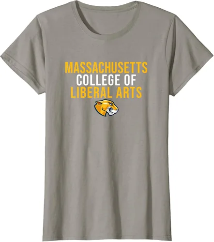 Vista 13 de Mass Liberal Arts MCLA Trailblazers - Camiseta apilada, Negro