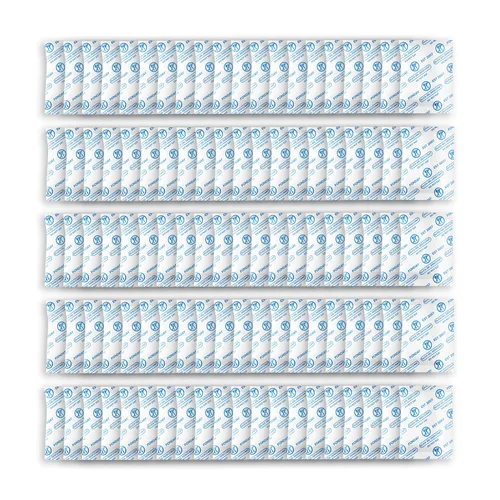 Vista 9 de Paquetes de desecantes de gel de sílice de grado alimenticio Fonday de 1 gramo, 50 paquetes, absorbedores de humedad deshumidificador