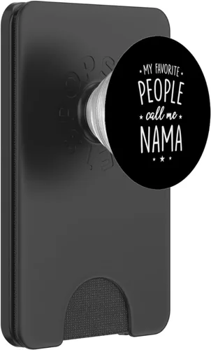 Vista 7 de Nama Gift: My Favorite People Call Me Nama PopSockets - Agarre y soporte para teléfonos y tabletas, Negro
