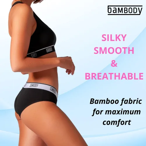 Vista 3 de Absorbent Hipster Ropa interior para la menstruación
