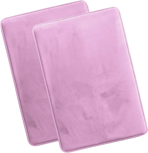 Vista 93 de Clara Clark Alfombra de Baño 24" x 17" - Alfombras de Baño, Tapete de Baño de Espuma Viscoelástica, Afelpado, Acogedor, Ultra Suave, Antideslizante