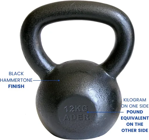 Vista 2 de Ader - Juego de pesas rusas Premier de 26.5 lbs (26 libras) (2 piezas)