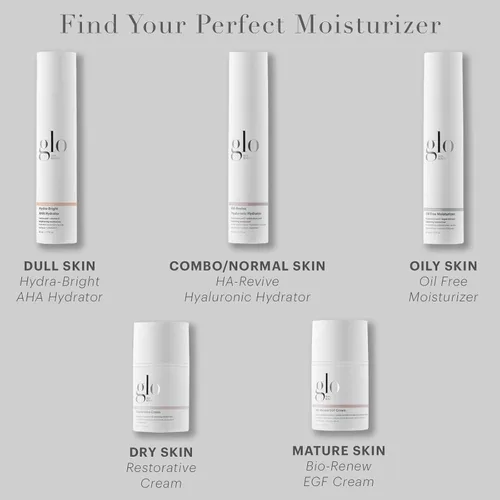 Vista 7 de Glo Skin Beauty Hidratante sin aceite: crema facial hidratante ligera alimentada por ácido hialurónico y extracto de algas para una tez equilibrada