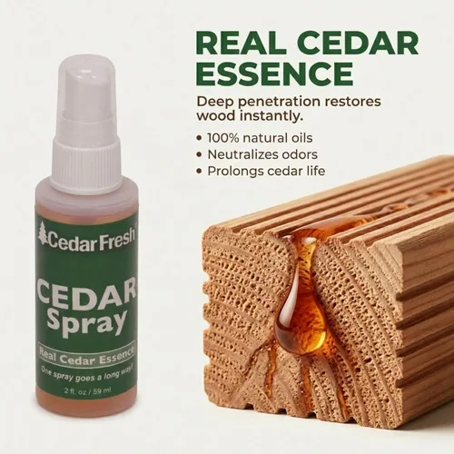 Vista 2 de Household Essentials CedarFresh Spray de Poder de Cedro, 2 onzas