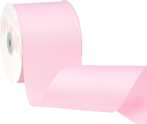 Vista 154 de VATIN Cinta de Grogrén Negra, 1-1/2" x 50 Yardas Continuas, Cinta de Grogrén de Poliéster Negra, Usar para Lazos de Bricolaje, Accesorios