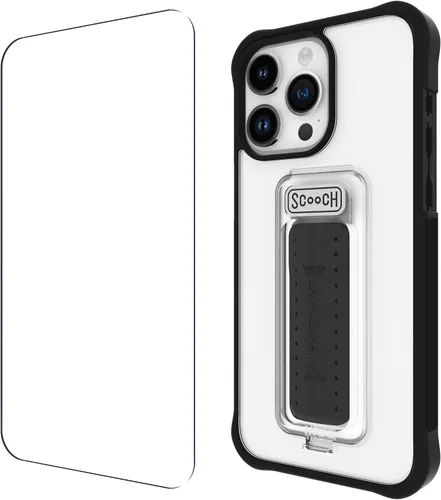 Vista 10 de Scooch Wingman - Funda con soporte de patas para iPhone 11 [Protección contra caídas de 10 pies] [Soporte de dos vías] Cubierta protectora, funciona