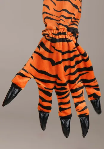 Vista 4 de Disfraz Tiger Jawesome para Niños Multicolor