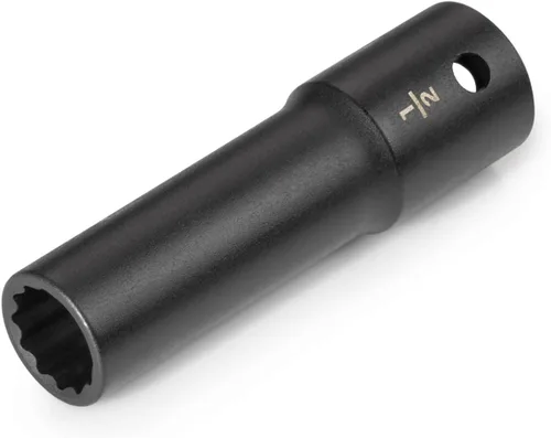 Vista 9 de TEKTON Encastre de 1/2 pulgada x 1 pulgada de profundidad 12 puntos de impacto SID23225