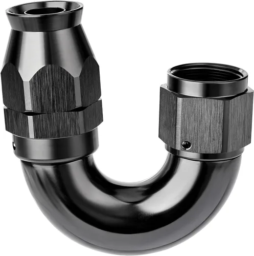 Vista 15 de EVIL ENERGY - Adaptador de manguera de una pieza PTFE 4AN de 30 grados, aluminio, color negro