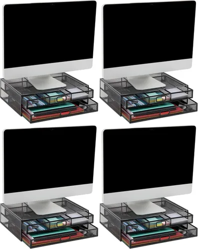 Vista 10 de Mind Reader 2TDMESHY-SIL - Soporte para monitor de metal