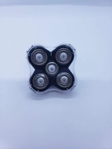 Vista 8 de Maquinilla de afeitar eléctrica Ghost Shaver - Wet/Dry 5 cabezas inalámbricas USB/C Tipo Plug Recargable Rotary Shaver