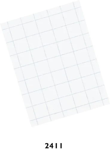 Vista 2 de Pacon Papel de composición, cuadrilátero de 1/4 de pulgada, blanco (2411) Cuadrille rayado 8-1/2" x 11", 500 hojas