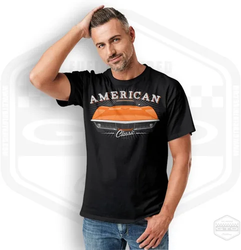 Vista 2 de 1968 Corvette Stingray Tribute - Camiseta para hombre, color negro Idea de regalo para fanáticos del coche americano S-6XL Fabricado en Estados