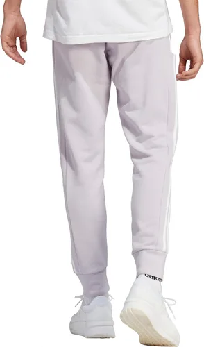 Vista 3 de adidas Men's Essentials French Terry Cuffed 3-Stripes Pants