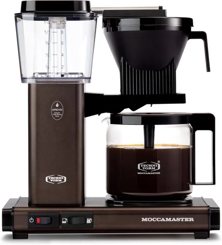 Vista 21 de Technivorm Moccamaster 53937 KBGV - Cafetera de 10 tazas, color negro, 40 onzas, 1.25 l