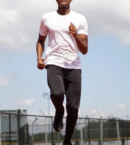 Vista 3 de CE' CERDR Mens Workout Shirts Quick Dry Performance Short Sleeve Athletic Shirts