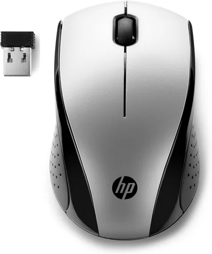 Vista 9 de HP Ratón inalámbrico X3000 G3 - Negro, batería de 15 meses, empuñaduras laterales para control, apto para viajes, LED azul, potente sensor óptico