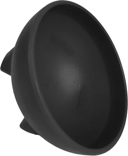 Vista 5 de Juego de 6 cuencos de salsa negra. 4.5 pulgadas de diámetro, cuencos de 12 onzas perfectos para fiestas, eventos o uso regular. Ideal para salsas