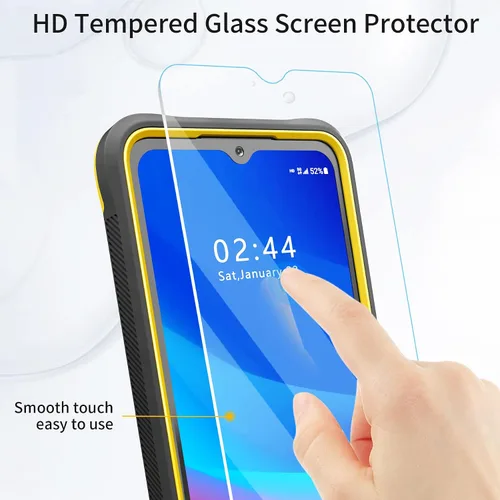 Vista 7 de URBANITE Funda para Samsung Galaxy A13 con soporte, protección a prueba de golpes de grado militar con protector de pantalla compatible con teléfono