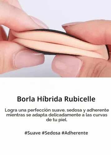 Vista 6 de Cojín para base de maquillaje (redondo, 10 piezas)