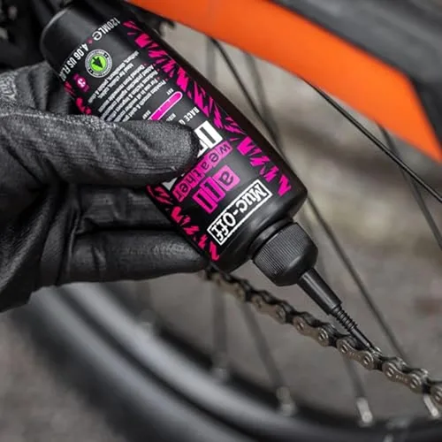 Vista 3 de Muc-Off Lubricante de cadena para todo tipo de clima, 1.7 onzas líquidas