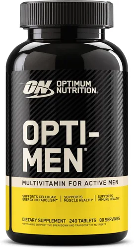 Vista 9 de Optimum Nutrition Opti-Men Suplemento multivitamínico diario, 240 Ct