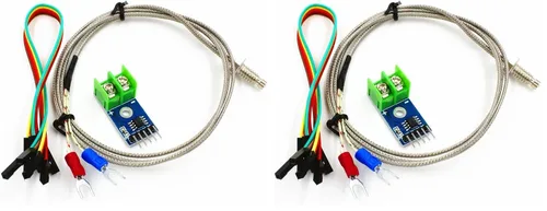 Vista 2 de HiLetgo DC 5V MAX6675 Sensor de temperatura M6 para Arduino Módulo + Termopar tipo K