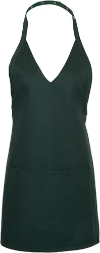 Vista 6 de FAME Adult's Tuxedo Bib Apron - 6 Color Options - O/S