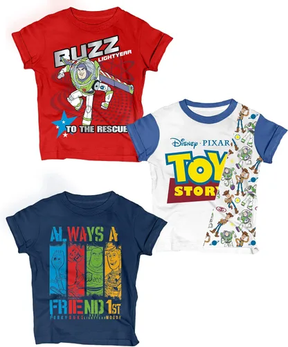 Vista 8 de Toy Story Pixar Camiseta (juegos) Woody Buzz Lightyear Jessie Rex Hamm MrPotato Forky Slinky Dog Toddler Cumpleaños Ropa para niños