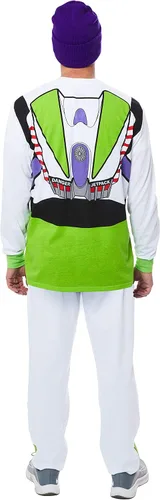 Vista 3 de Toy Story Buzz Lightyear - Disfraz para hombre (42-46)