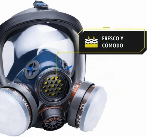 Vista 8 de Parcil Distribution Full Face Respirator with Filter