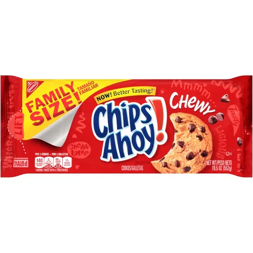 Vista 22 de CHIPS AHOY! Chewy Minis - Galletas con chispas de chocolate, paquetes de 12-3 onzas