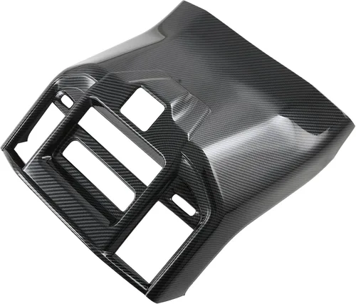 Vista 4 de 1 pieza para Dodge RAM 1500 TRX 2019-2023 Cubierta de salida de ventilación de aire trasero, panel de aire acondicionado, decoración