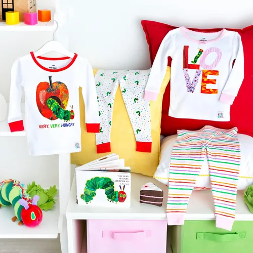 Vista 2 de The World of Eric Carle - Pijama de 2 piezas para niños (colecciones de libros de cuentos)