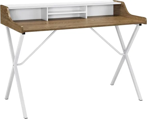 Vista 8 de Modway Bin - Escritorio moderno contemporáneo con cubos de almacenamiento en cereza