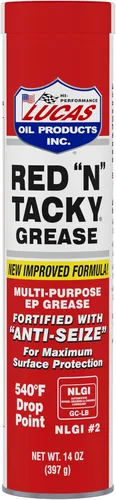 Vista 5 de Lucas Oil 10318 Red N Tacky Grease Paquete combinado de 3 onzas