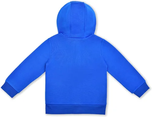 Vista 3 de Blippi Sudadera con capucha con cremallera para niños pequeños y pequeños color azul