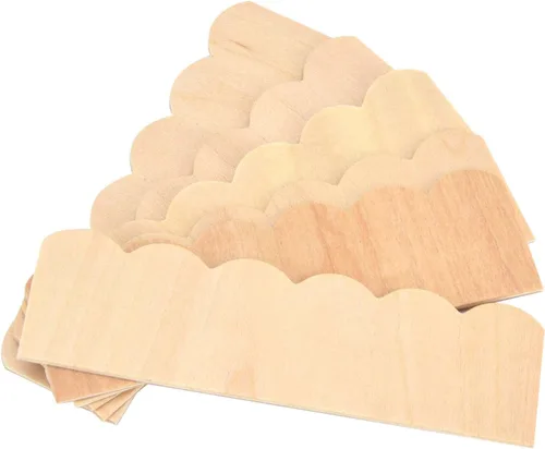 Vista 4 de Teja de techo de casa de muñecas clásica de madera a escala 12