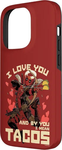 Vista 36 de Marvel Deadpool I Love You and by You I Mean Tacos - Carcasa para iPhone 17