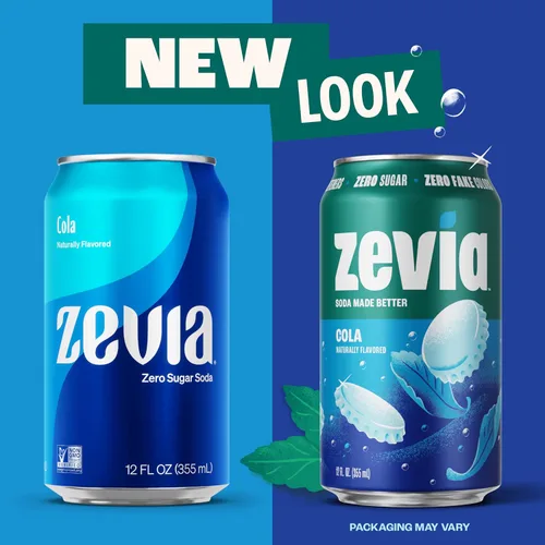 Vista 7 de Zevia Soda sin calorías, paquete variado nostálgico, 12 onzas líquidas (paquete de 20)