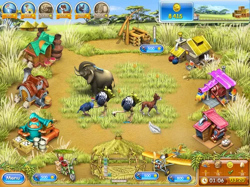 Vista 2 de Farm Frenzy 3 Madagascar Download