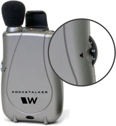 Vista 4 de Amplificador duo con auricular miniatura y auriculares plegables Williams PKT D1 EH pocketalker ultra