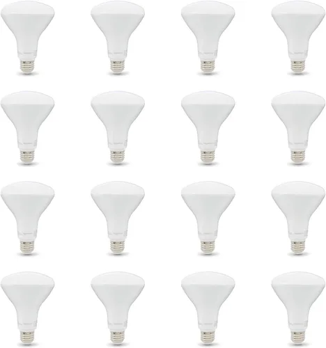 Vista 9 de Amazon Basics Bombillas LED BR30, eficiencia energética, regulables, base estándar E26, equivalente a 65 vatios, 11 W, vida útil de 10.000 horas