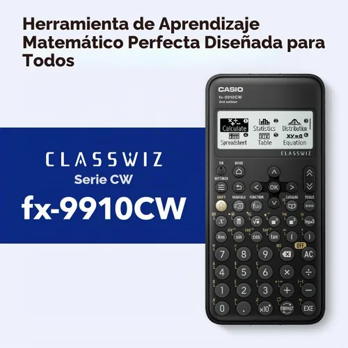 Vista 3 de Casio FX-9910CW-W-IT Calculadora científica